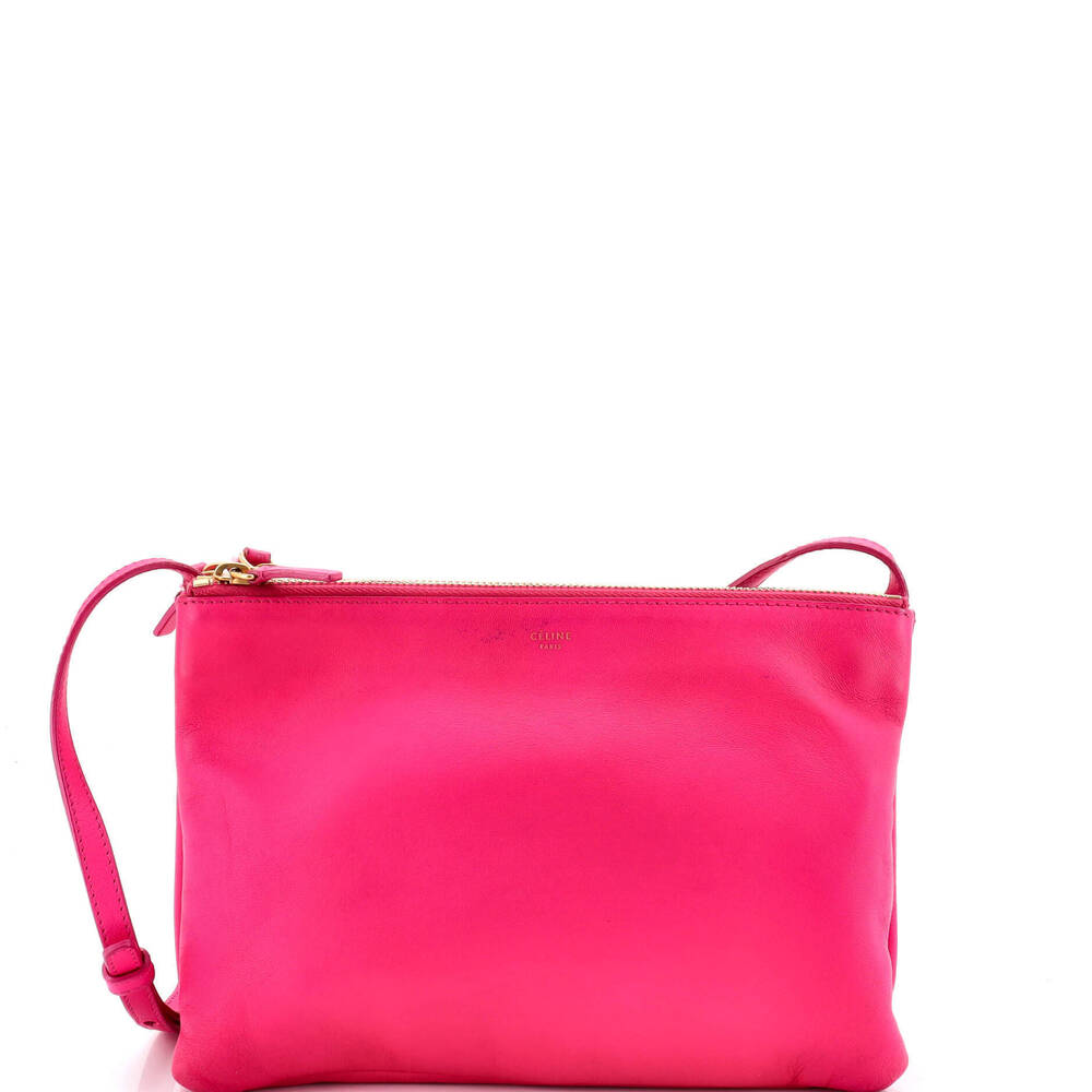 Celine Large Trio Crossbody Bag Leather